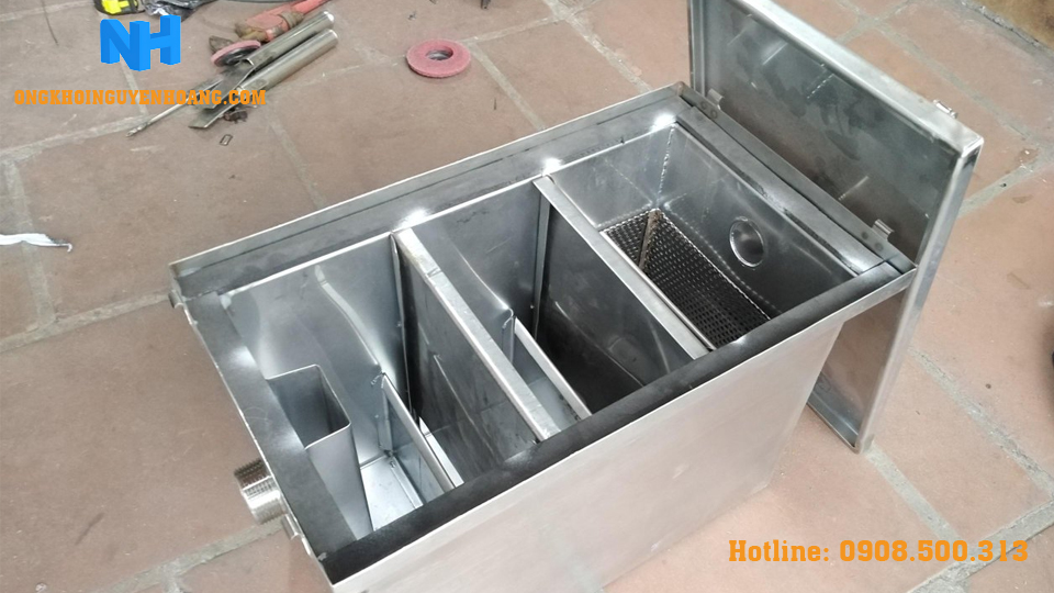 Bẫy mỡ inox mang đến sự chuyên nghiệp cho gian bếp công nghiệp